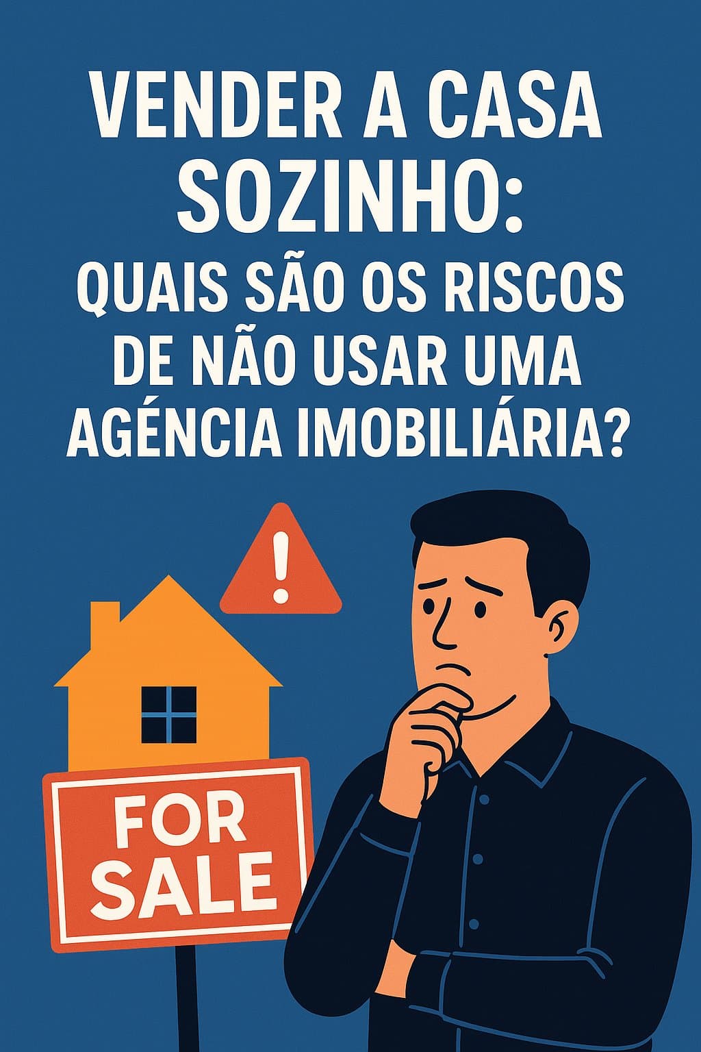 Vender a Casa Sozinho? Quais São os Riscos de Não Usar uma Agência Imobiliária?