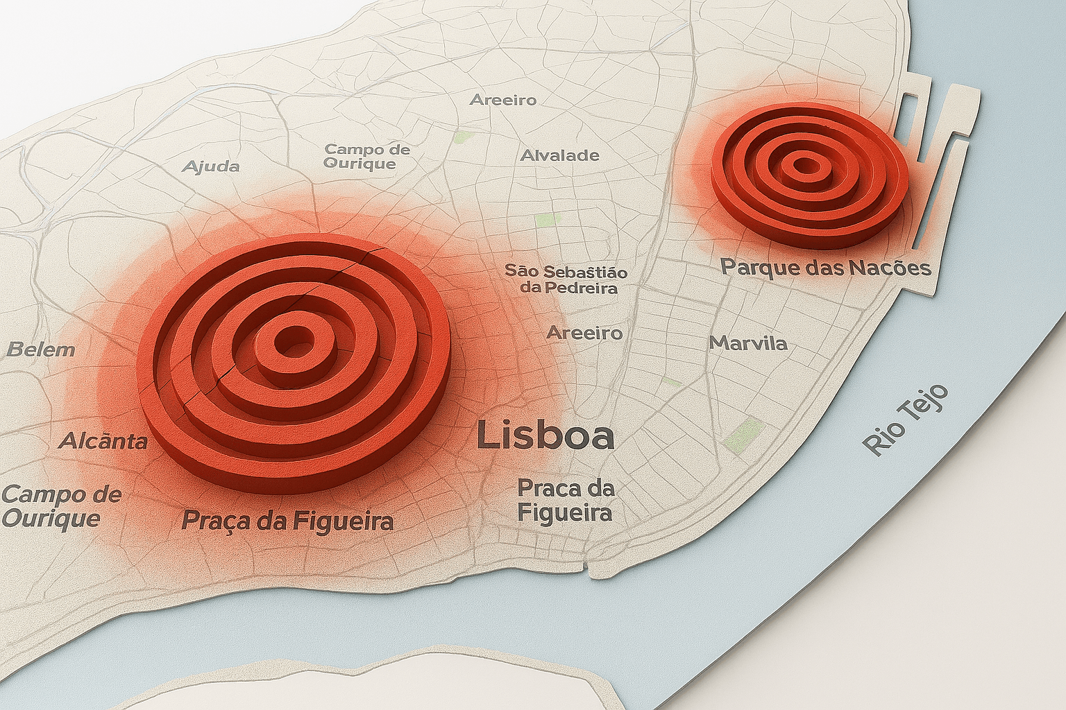 Saiba quais as zonas mais seguras de Lisboa em caso de Sismo
